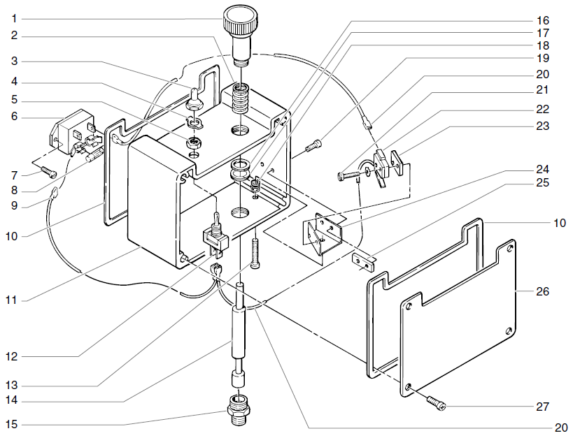 EP2400 Pressure Control Assembly Parts